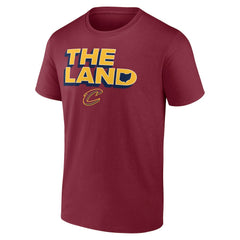 NBA - Cleveland Cavaliers Hometown Collection The Land T-Shirt - Wine