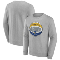 NBA - Golden State Warriors Hard Color Pullover Sweatshirt - Gray