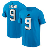 Bryce Young Carolina Panthers Player Name & Number T-Shirt Blue - Nike