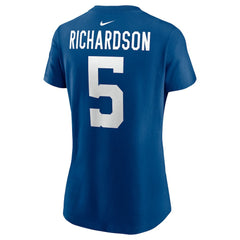 Anthony Richardson Indianapolis Colts Women's Player Name & Number T-Shirt Royal - Nike