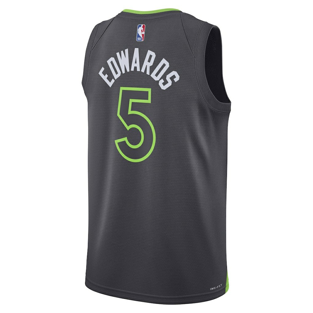 Anthony Edwards Minnesota Timberwolves Jordan Brand Unisex Swingman Jersey - Statement Edition - Charcoal shop | NBA Jerseys