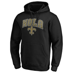 New Orleans Saints Hometown Collection NOLA Pullover Hoodie Black - NFL