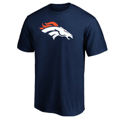 Denver Broncos Primary Logo T-Shirt Navy - Fanatics