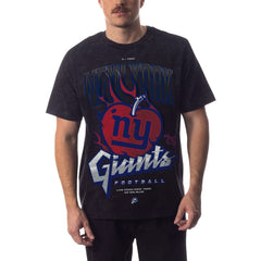 New York Giants The Wild Collective Unisex Tour Band T-Shirt Black - NFL