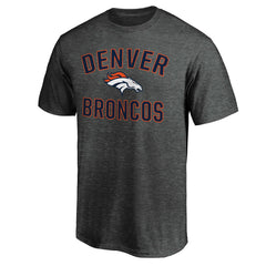 Denver Broncos Victory Arch T-Shirt Heather Charcoal - Fanatics