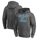 Detroit Lions Victory Arch Pullover Hoodie Charcoal - NFL