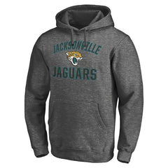 Jacksonville Jaguars Victory Arch Pullover Hoodie Charcoal - NFL