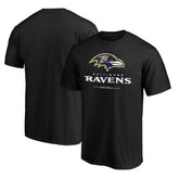 Baltimore Ravens Team Lockup T-Shirt Black - NFL