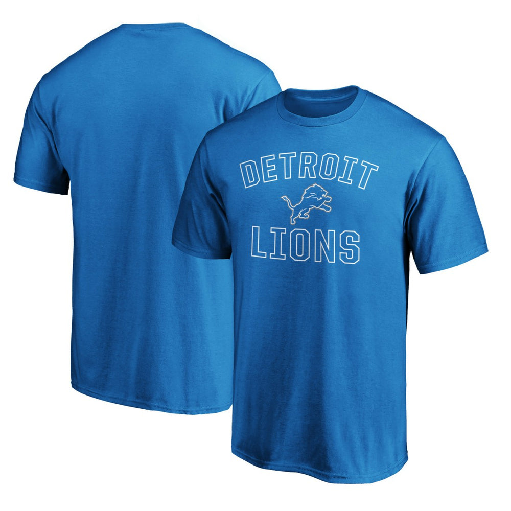 Detroit Lions Victory Arch T-Shirt Blue - Fanatics