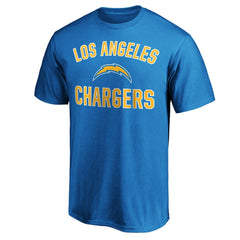 Los Angeles Chargers Victory Arch T-Shirt Powder Blue - Fanatics