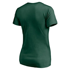 Green Bay Packers Women's Live For It V-Neck T-Shirt Green - NFL