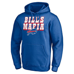 Buffalo Bills Hometown Collection Sweep Pullover Hoodie Royal - NFL