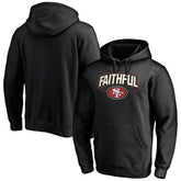 San Francisco 49ers Hometown Collection Sweep Pullover Hoodie Black - NFL