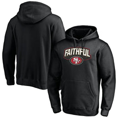 San Francisco 49ers Hometown Collection Sweep Pullover Hoodie Black - NFL