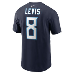 Will Levis Tennessee Titans Player Name & Number T-Shirt Navy - Nike