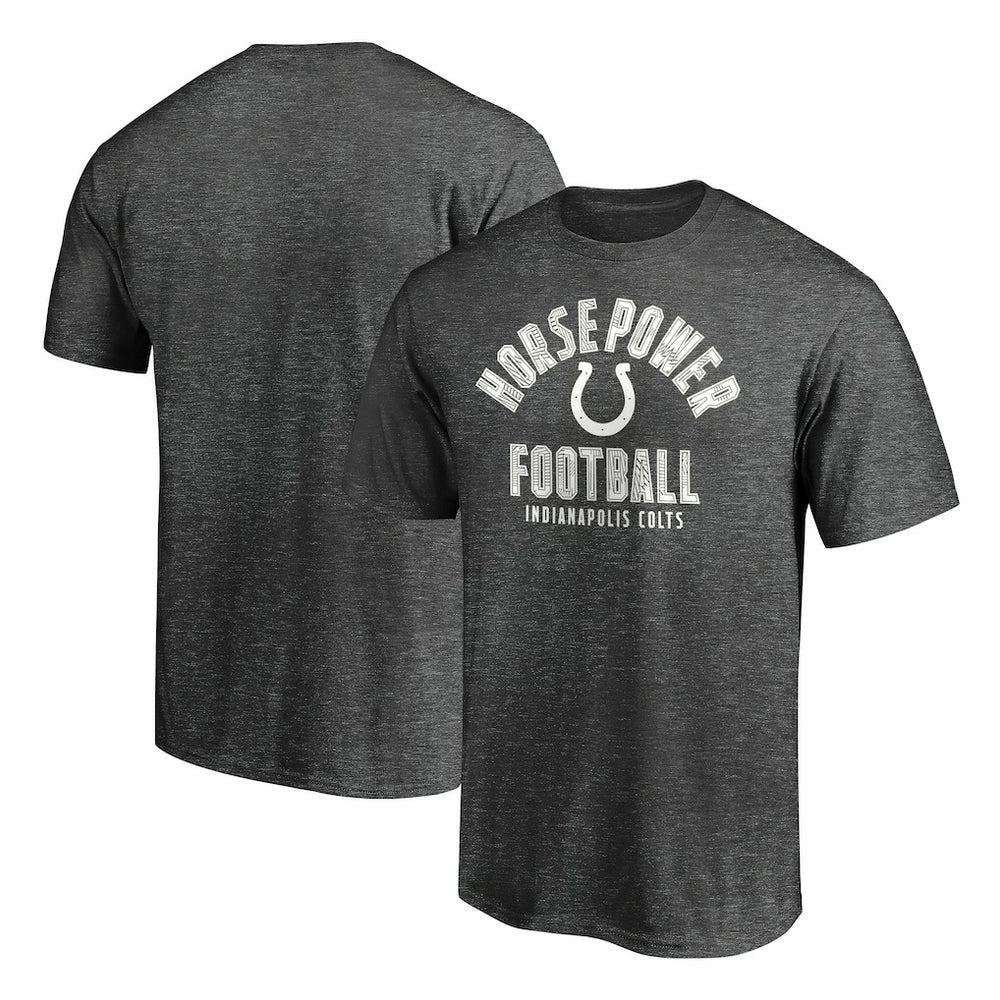 Indianapolis Colts Nickname Arc T-Shirt Charcoal - NFL