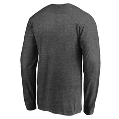 Buffalo Bills Stencil Stack Long Sleeve T-Shirt Charcoal - NFL