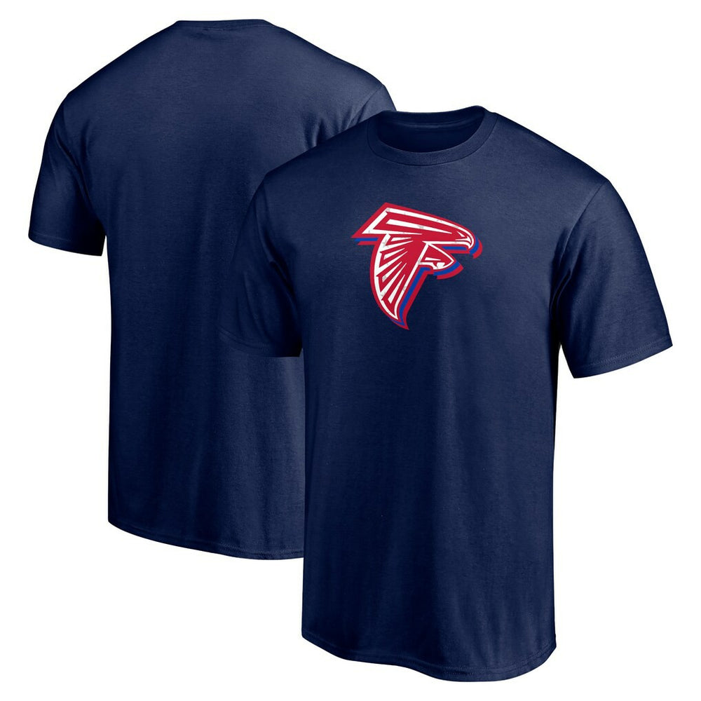 Atlanta Falcons Red White and Team T-Shirt Navy - NFL