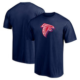 Atlanta Falcons Red White and Team T-Shirt Navy - NFL