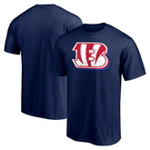 Cincinnati Bengals Red White and Team T-Shirt Navy - NFL