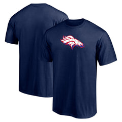 Denver Broncos Red White and Team T-Shirt Navy - NFL