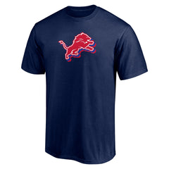 Detroit Lions Red White and Team T-Shirt Navy - NFL