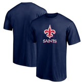 New Orleans Saints Red White and Team T-Shirt Navy - NFL