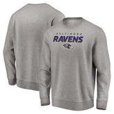 Baltimore Ravens Elevate Play Pullover Sweatshirt Gray - NFL