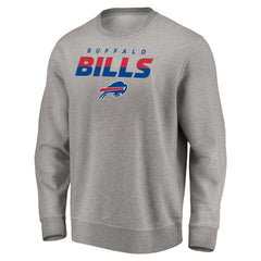 Buffalo Bills Elevate Play Pullover Sweatshirt Gray - NFL