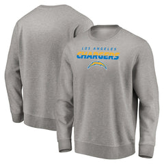 Los Angeles Chargers Elevate Play Pullover Sweatshirt Gray - NFL