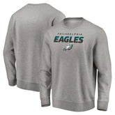 Philadelphia Eagles Elevate Play Pullover Sweatshirt Gray - NFL