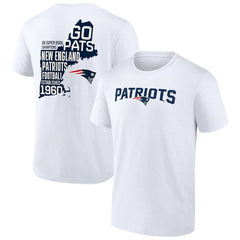 New England Patriots Hot Shot T-Shirt White - NFL