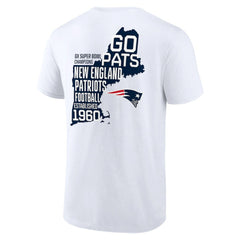 New England Patriots Hot Shot T-Shirt White - NFL
