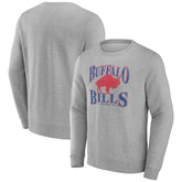 Buffalo Bills Playability Pullover Sweatshirt Gray - NFL