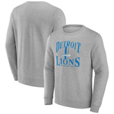 Detroit Lions Playability Pullover Sweatshirt Gray - NFL