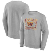 Washington Commanders Playability Pullover Sweatshirt Gray - NFL