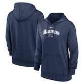 Seattle Mariners Nike Women's Authentic Collection Performance Pullover Hoodie discount