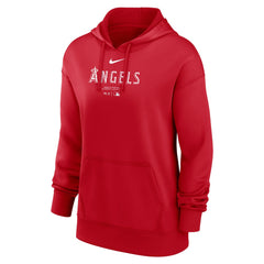 Los Angeles Angels Nike Women's Authentic Collection Performance Pullover Hoodie Clearance