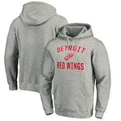 Detroit Red Wings - Victory Arch Pullover Hoodie Gray