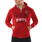 Atlanta Falcons Starter Domestic Post Season Full-Zip Hoodie Red - NFL