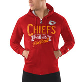 Kansas City Chiefs Starter Domestic Post Season Full-Zip Hoodie Red - NFL