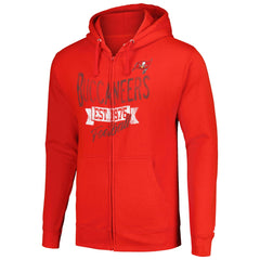 Tampa Bay Buccaneers Starter Domestic Post Season Full-Zip Hoodie Red - NFL