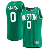 Fanatics - Jayson Tatum Boston Celtics Fast Break Replica Jersey - Icon Edition - Kelly Green