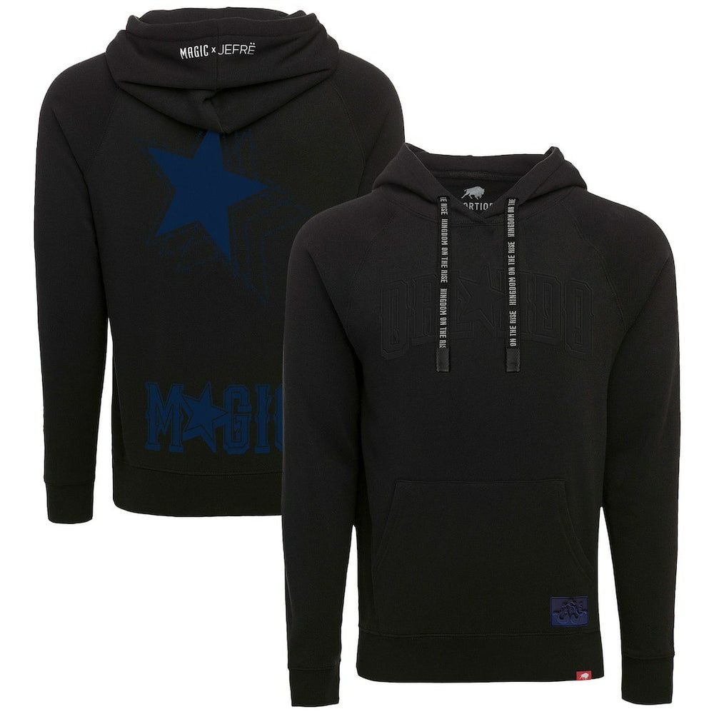 NBA - Orlando Magic x JEFRE Sportiqe Unisex 2023/24 City Edition Olsen Tri-Blend Pullover Hoodie - Black