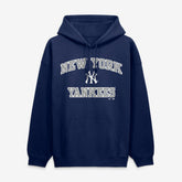 New York Yankees Logo Athletic Heart & Soul Hoodie On Sale