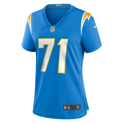 Jordan McFadden Los Angeles Chargers Women's Team Game Jersey Powder Blue - Nike