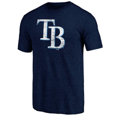 Tampa Bay Rays Official Logo Tri-Blend T-Shirt Near Me