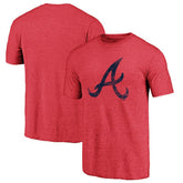 Atlanta Braves Official Logo Tri-Blend T-Shirt Online