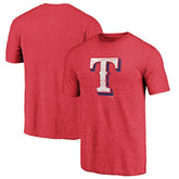 Texas Rangers Official Logo Tri-Blend T-Shirt Online