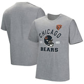 Chicago Bears Tackle Adaptive T-Shirt Gray - NFL